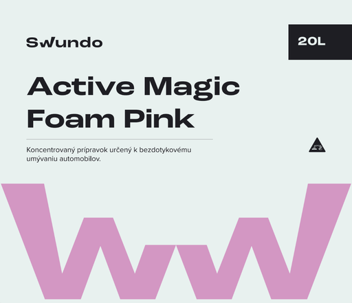 [CH087] Active Magic Foam Pink (aktívna pena farebná) - 20L