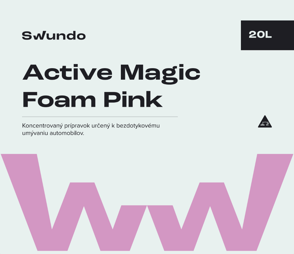 ACTIVE MAGIC FOAM - 20L pink
