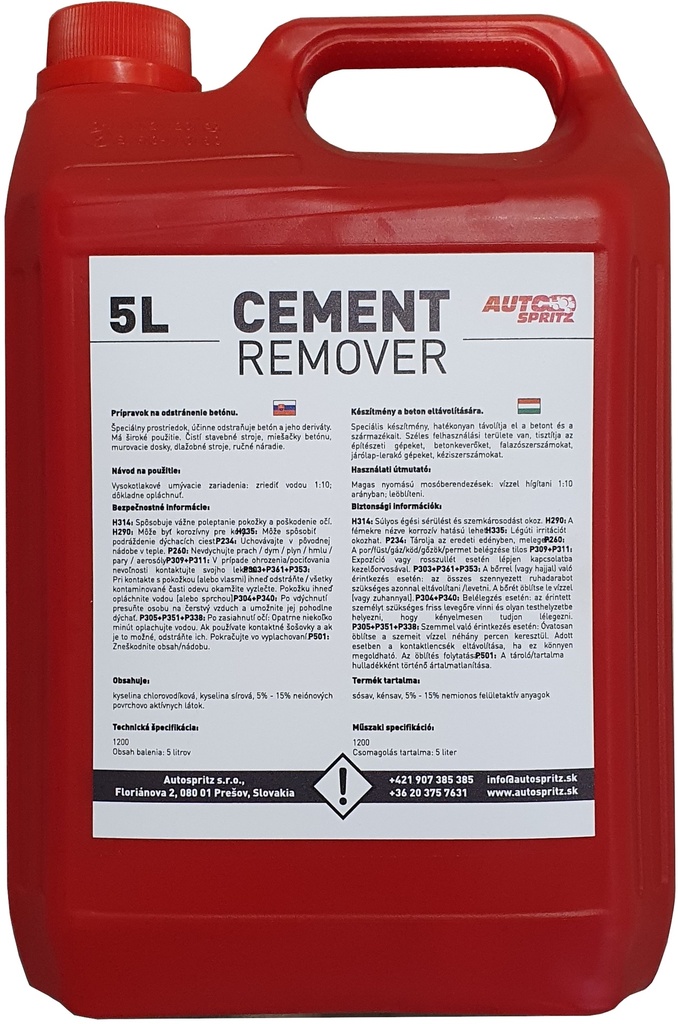 Cement Remover - 5L