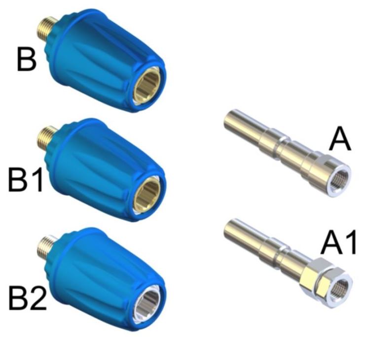PA rýchlospojka guľová ARS25Psst-B 1/4BspM pin15-Kw 26.2440.60
