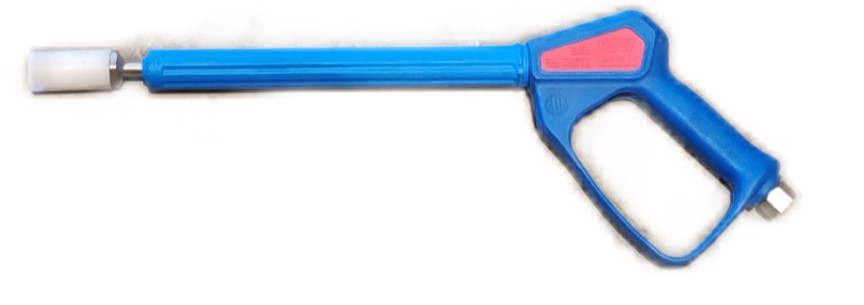 ICW pištoľ pena krátka - modrá 22004HP