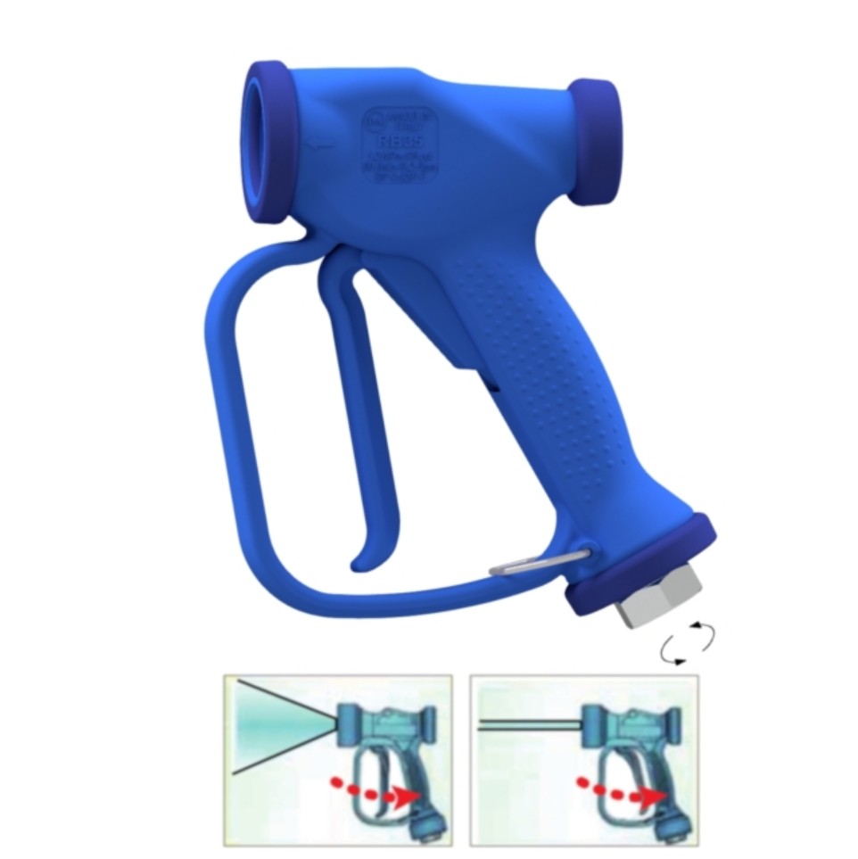 PA RB 35 -low pressure gun 50°C 30.6200.00