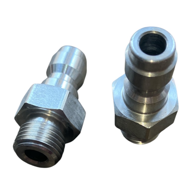 Mosmatic Plug nipple G1/4"-M SW17 NW6 ø12